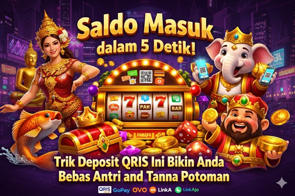 Saldo Masuk dalam 5 Detik! Trik Deposit QRIS Ini Bikin Anda Bebas Antri dan Tanpa Potongan